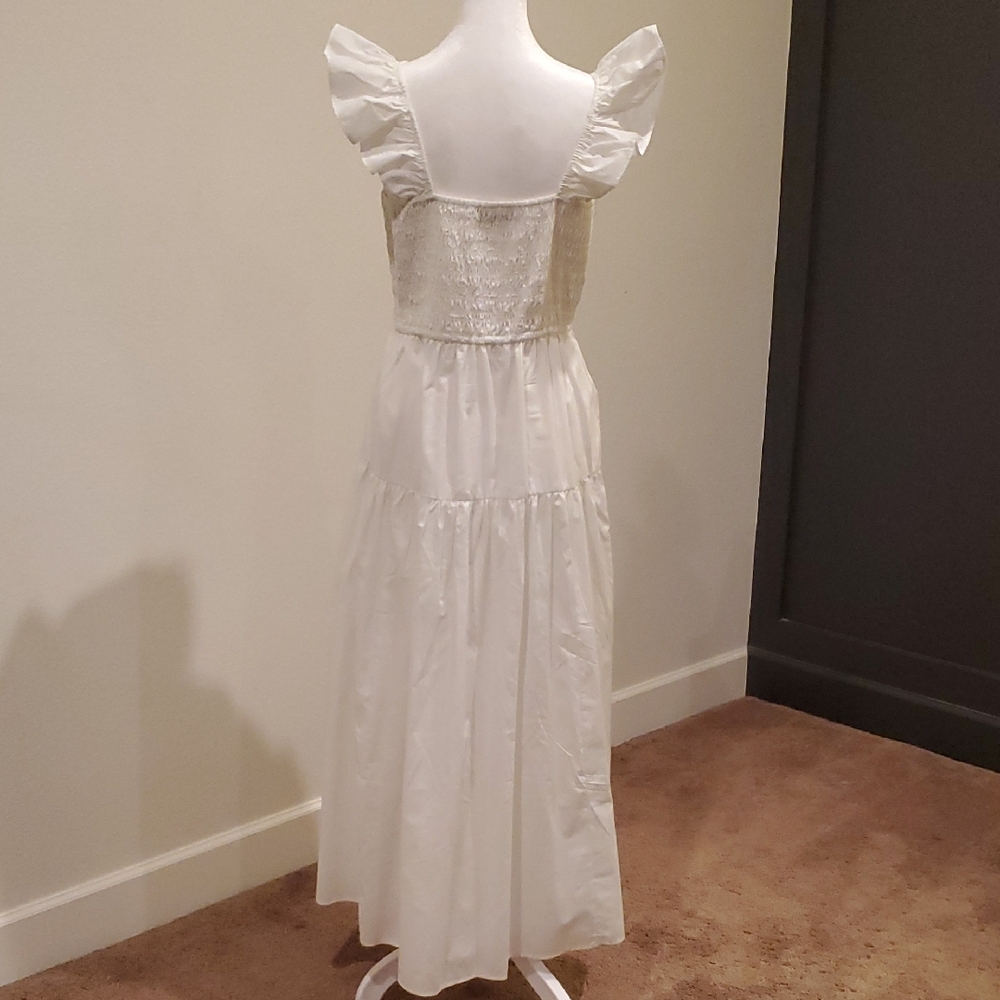 Abercrombie & Fitch White Maxi Dress - Picture 4 of 7